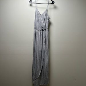 Banana Republic Maxi Dress, Black & White Print, Size 6